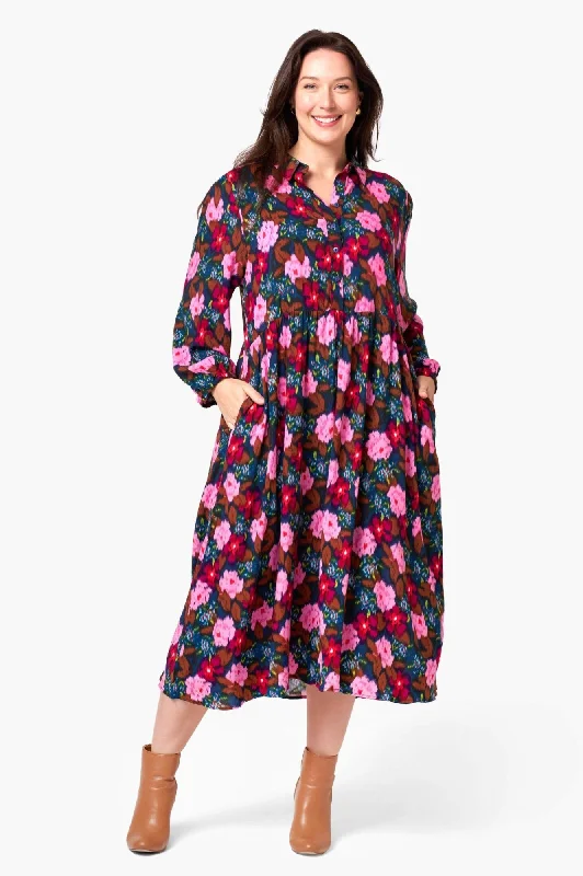 Dexter Dress - Hazy Floral Tunics Sale discount