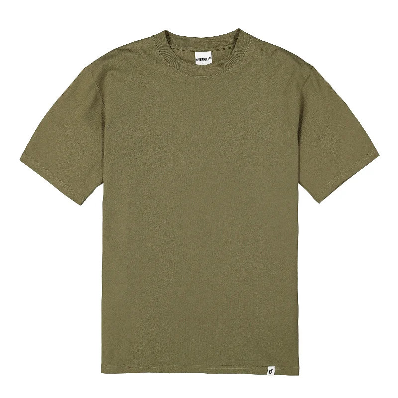 Blank Tee V-Neck T-Shirt Long Sleeve Cotton