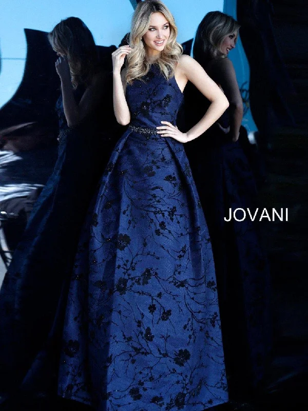 Jovani 66103 Long Formal Dress Prom Summer Floral Skirt