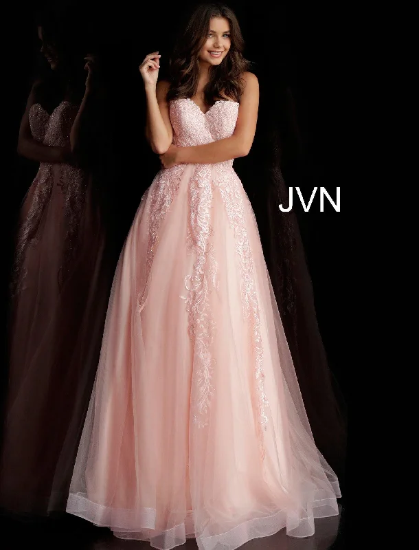 Jovani Long Prom Dress Sale Soft Floral Wrap