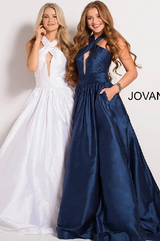 Jovani 51500 Prom Long Dress Floral Print Skirt