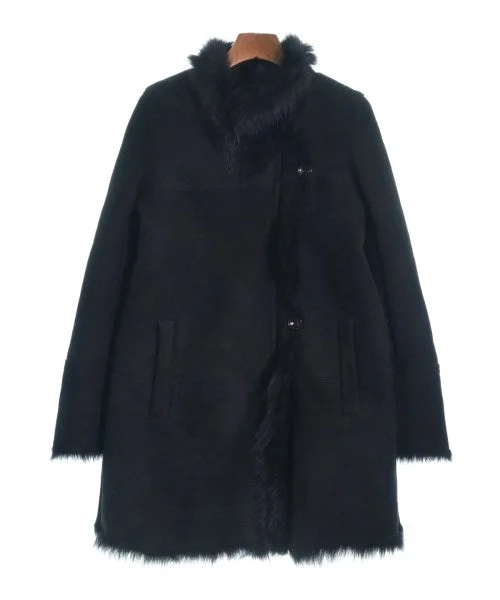 STUNNING LURE Sheepskin coats Knit Woven Fleece