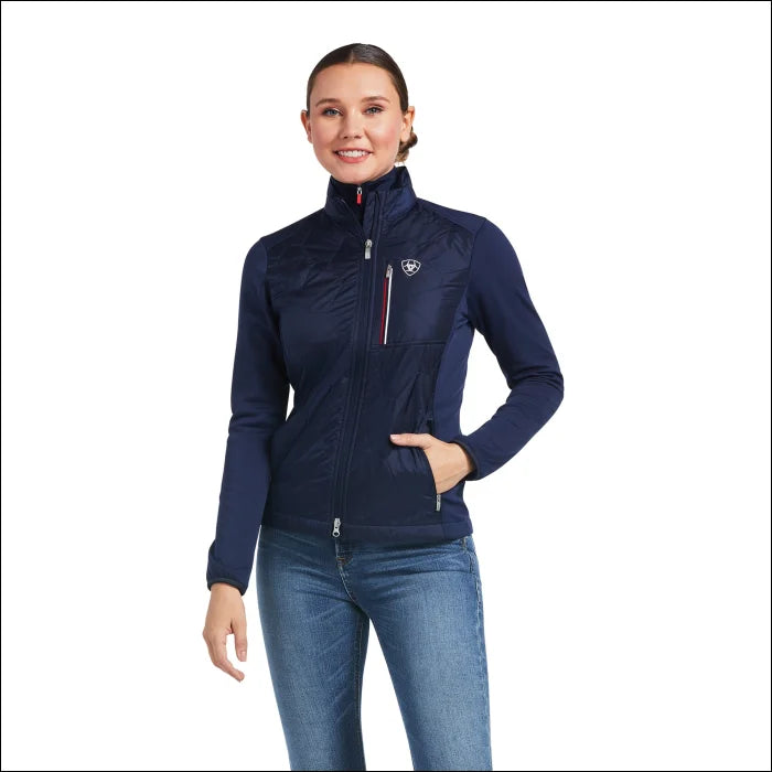 Ariat Womens Fusion Insulated Jacket - Team Turtleneck Jacket Crew Neck Jacket V-Neck Jacket