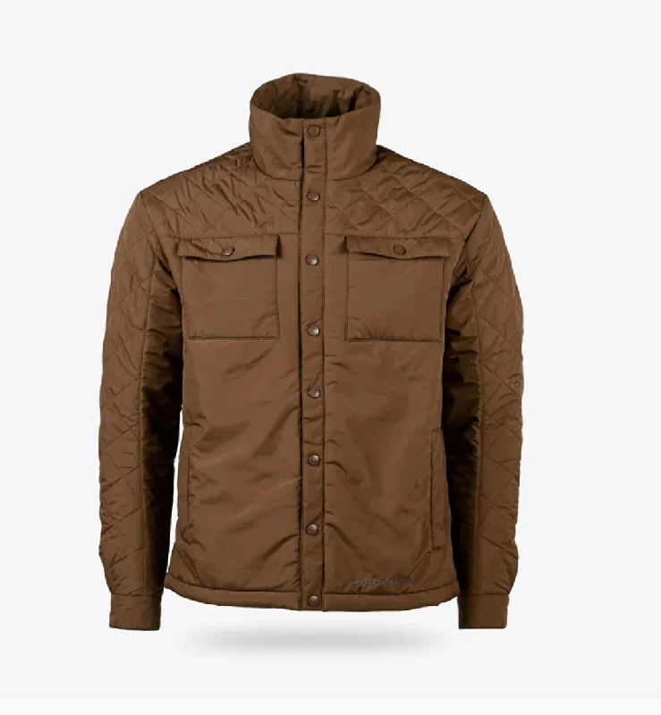 Insulated Snap Shirt Mens - Chesapeake Lightweight Utility Jacket