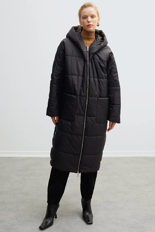 Lars Padded Coat Thick Layered Jacket