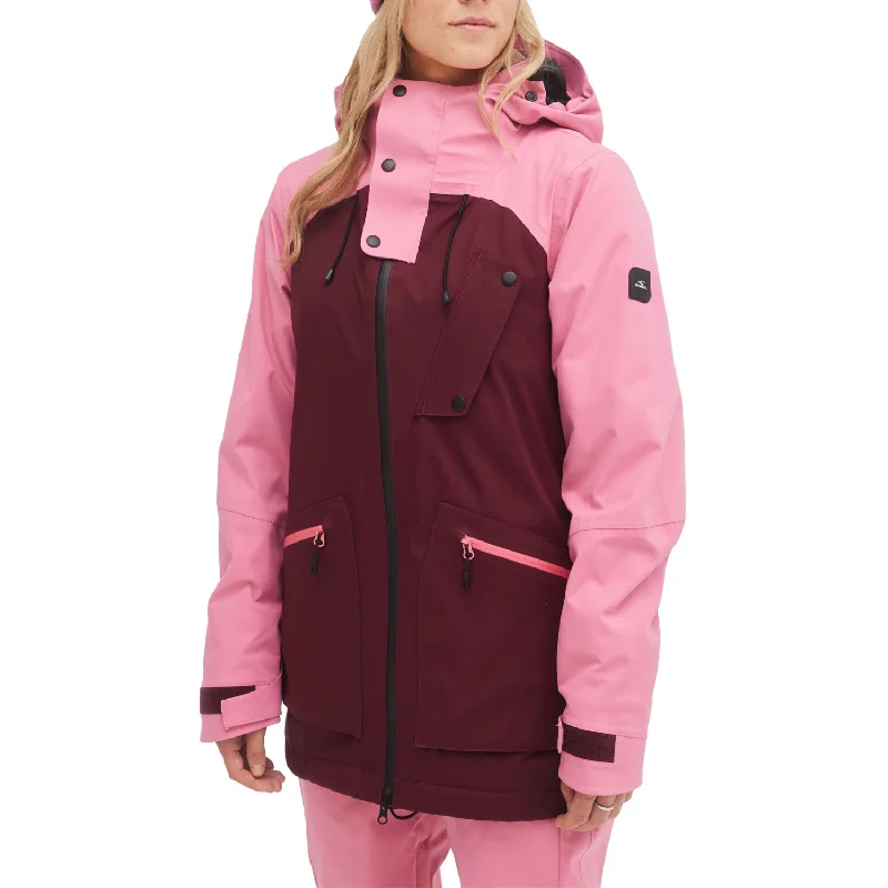 O'Neill Ametrine Jacket 2023 - Women's Snowboard Jacket Double-Layered Poncho