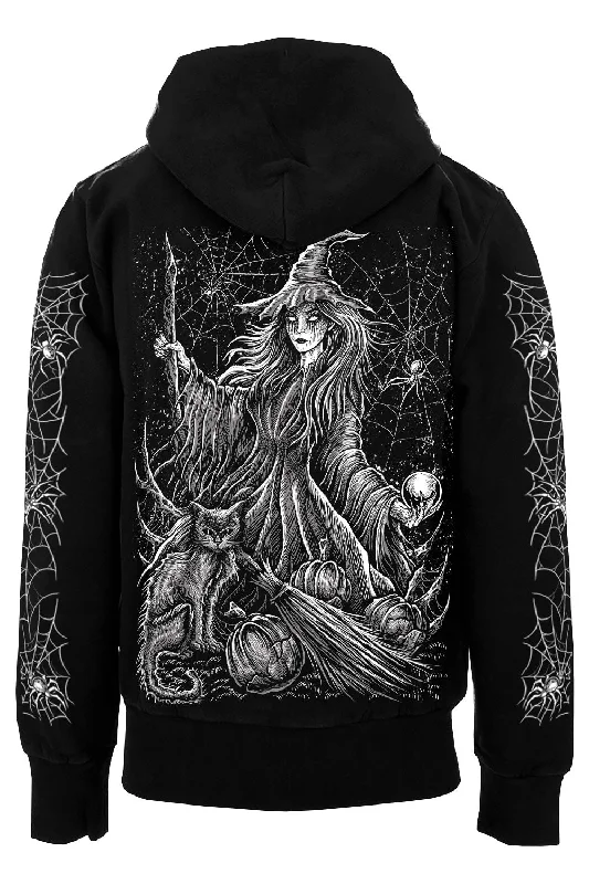 Season of the Witch Hoodie [Zipper or Pullover] Cropped Tweed Jacket