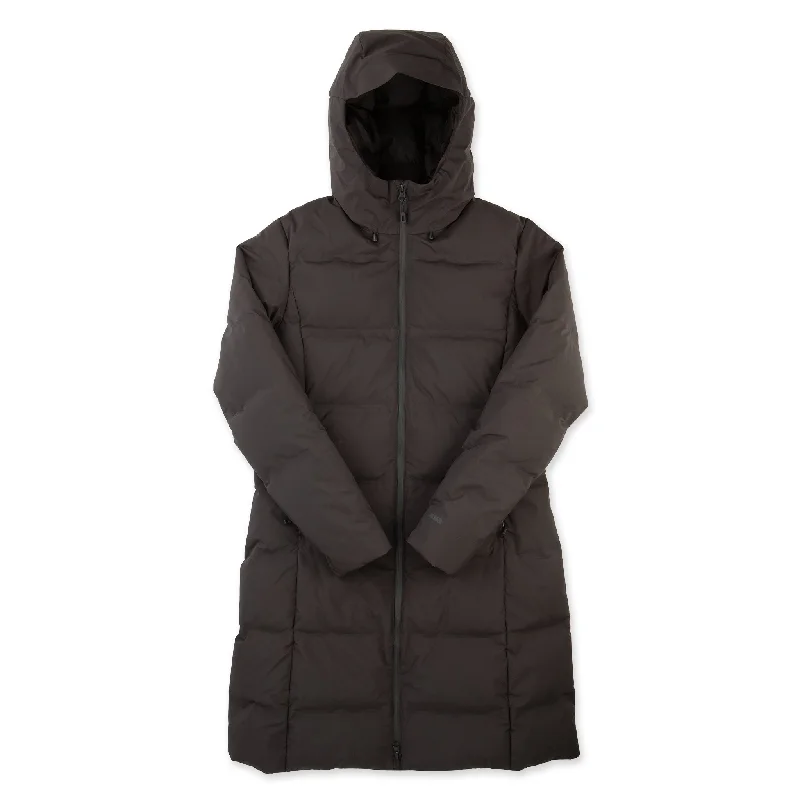 Women's Jackson Glacier Parka Buttoned Peplum Coat