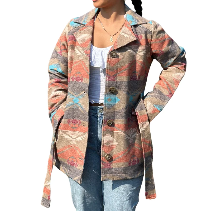 Women's Rust Vara Jacket By Outback Trading 29893 Chic Winter Coat