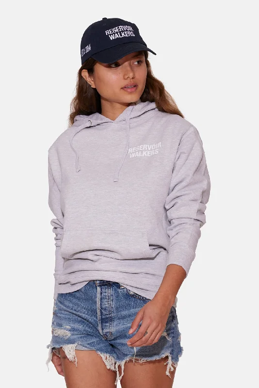 Women's Reservoir Walkers Hoodie Grey Hoodie with Relaxed Fit Easy Casual