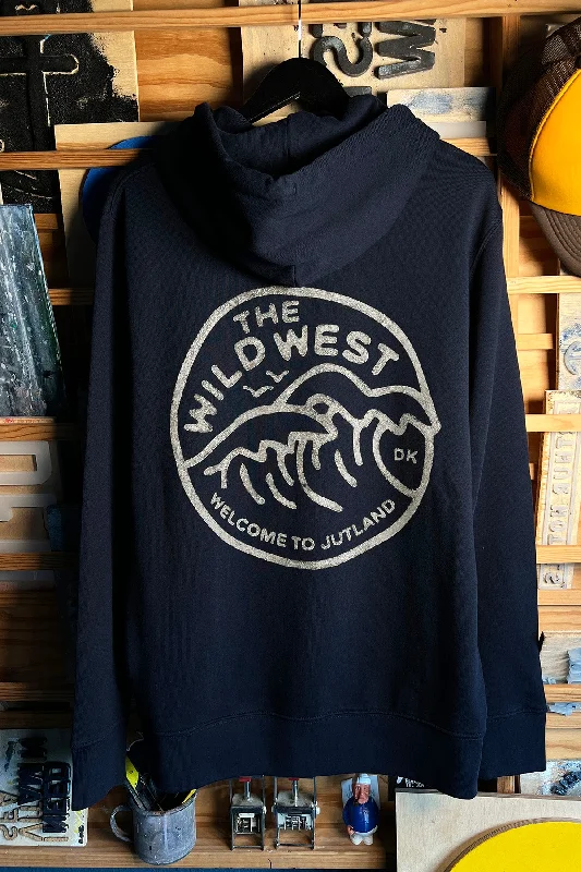 Hoodie "The Wild West" Hoodie with Pattern Geometric Abstract