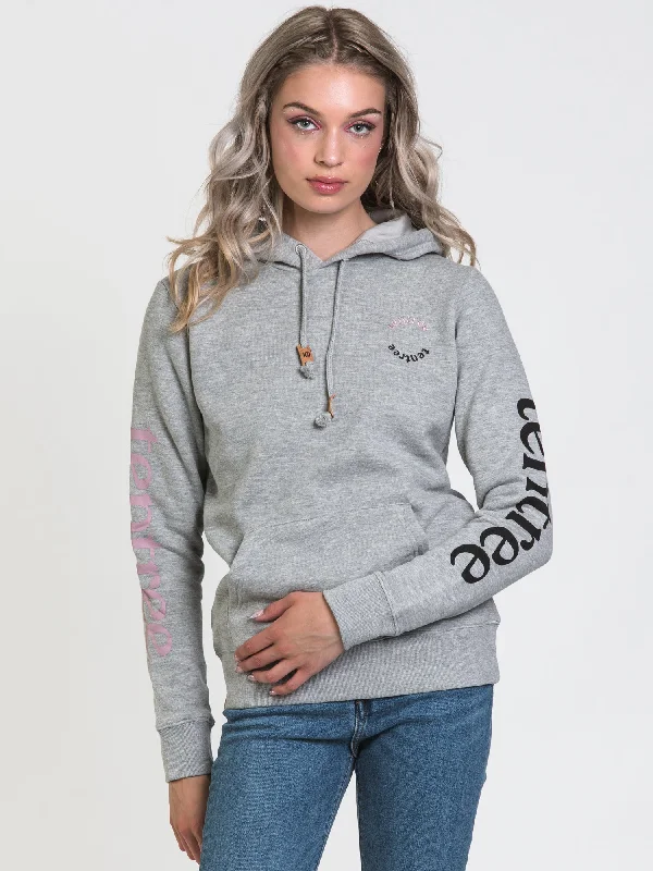 TENTREE ARC SLEEVE LEFT CHEST PRINT HOODIE - CLEARANCE Hoodie with Turtle Neck Cozy Winter