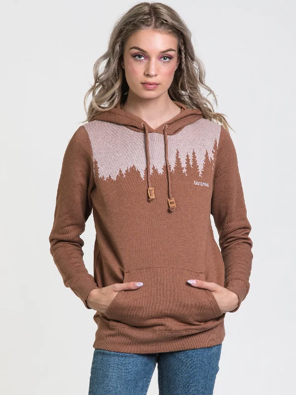 TENTREE LEFT CHEST JUNIPER HOODIE  - CLEARANCE Hoodie with Front Slit Layering Stylish