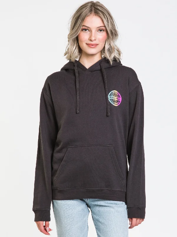 PURA VIDA LIVE FREE CLASSIC HOODIE  - CLEARANCE Hoodie with Cuffed Sleeves Snug Secure