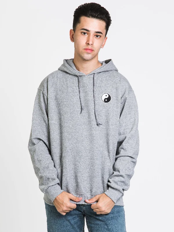 HOTLINE APPAREL YING YANG EMBROIDERED HOODIE  - CLEARANCE Hoodie with Fur Luxurious Winter