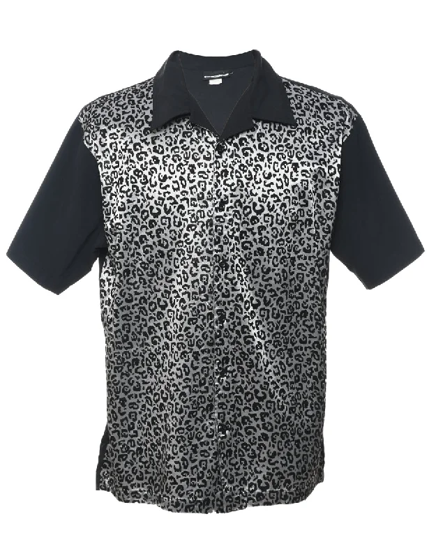 1990s Animal Print Shirt - L Classic Chino Shorts