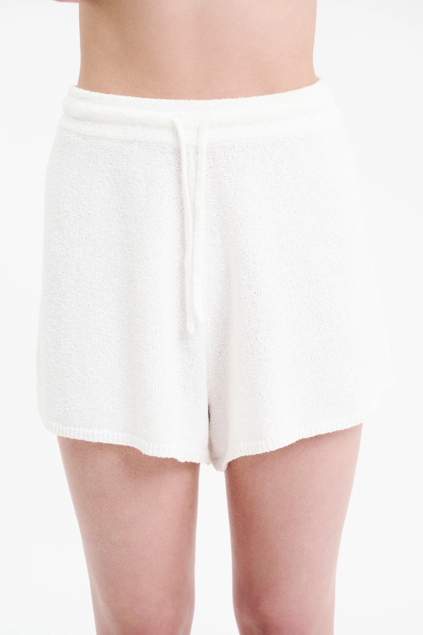 NUDE LUCY PAVO KNIT SHORT - SALT Stylish Cargo Shorts