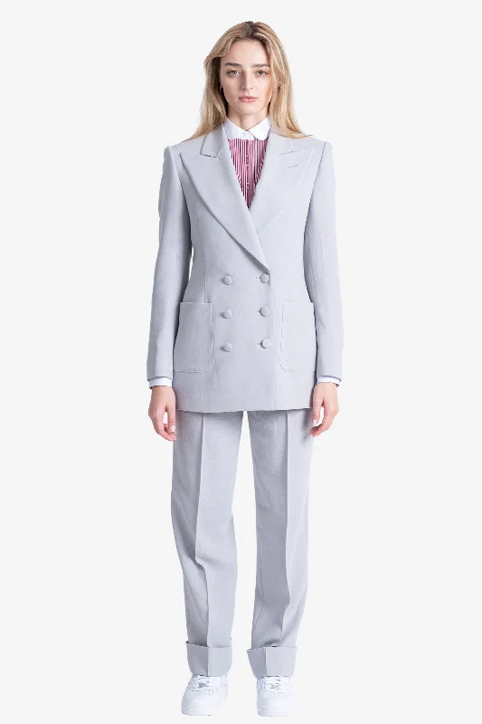 Alexander Grain Gray Suit Women's Vintage Jacket