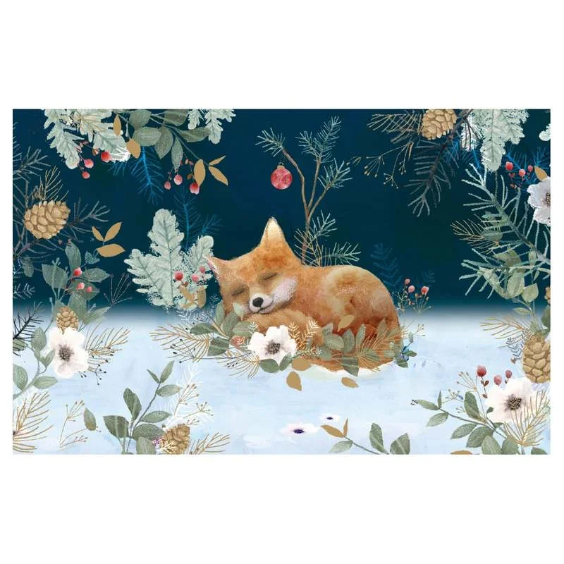 Pack Of 8 Little Fox Cards Casual Knit Sweater