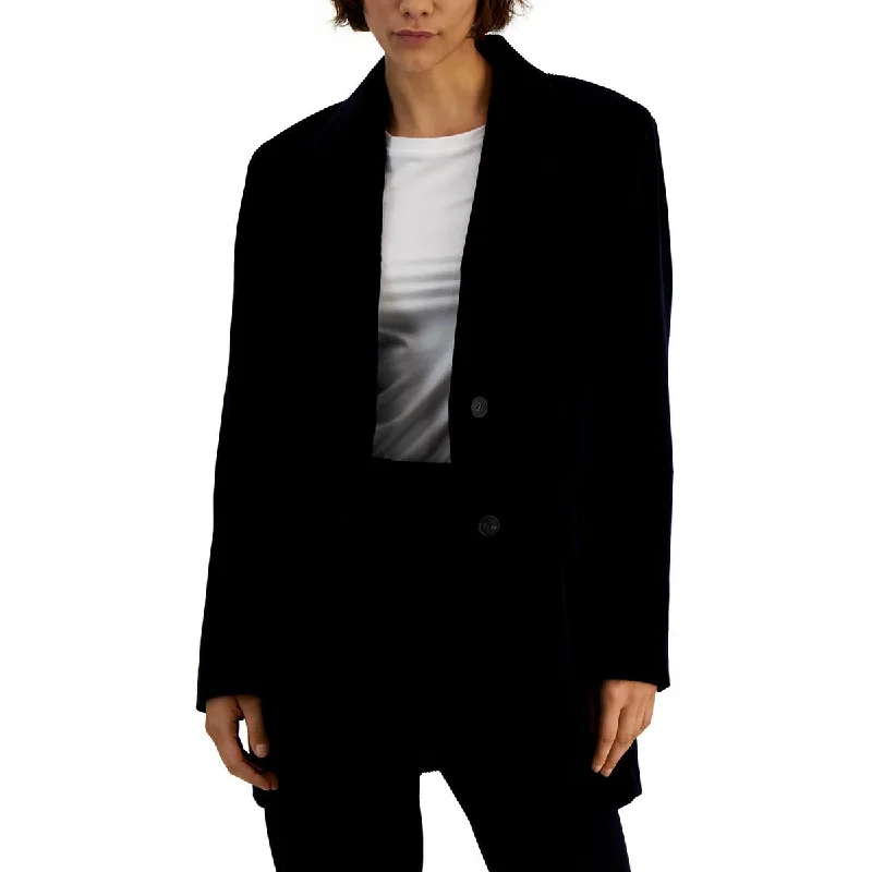 Weekend MaxMara Womens Damiana Corduroy Long Sleeves One-Button Blazer Women's Elegant Blazer