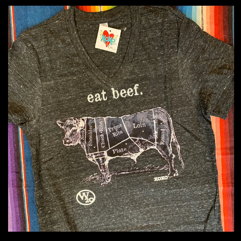 West 20 Eat Beef Tee High-End Women's Suit