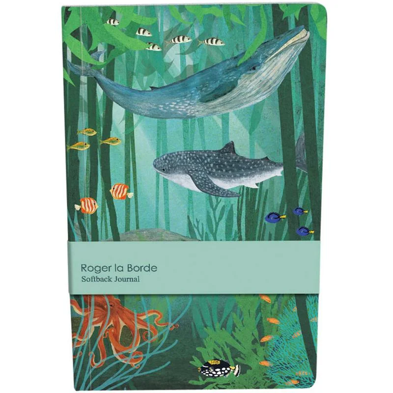 Whale Song Softback Journal A5 Ribbed Turtleneck Knit